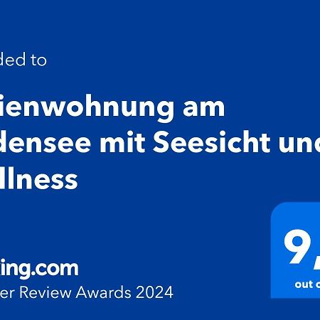 Ferienwohnung Am Bodensee Mit Seesicht Und Wellness Rorschacherberg Bagian luar foto