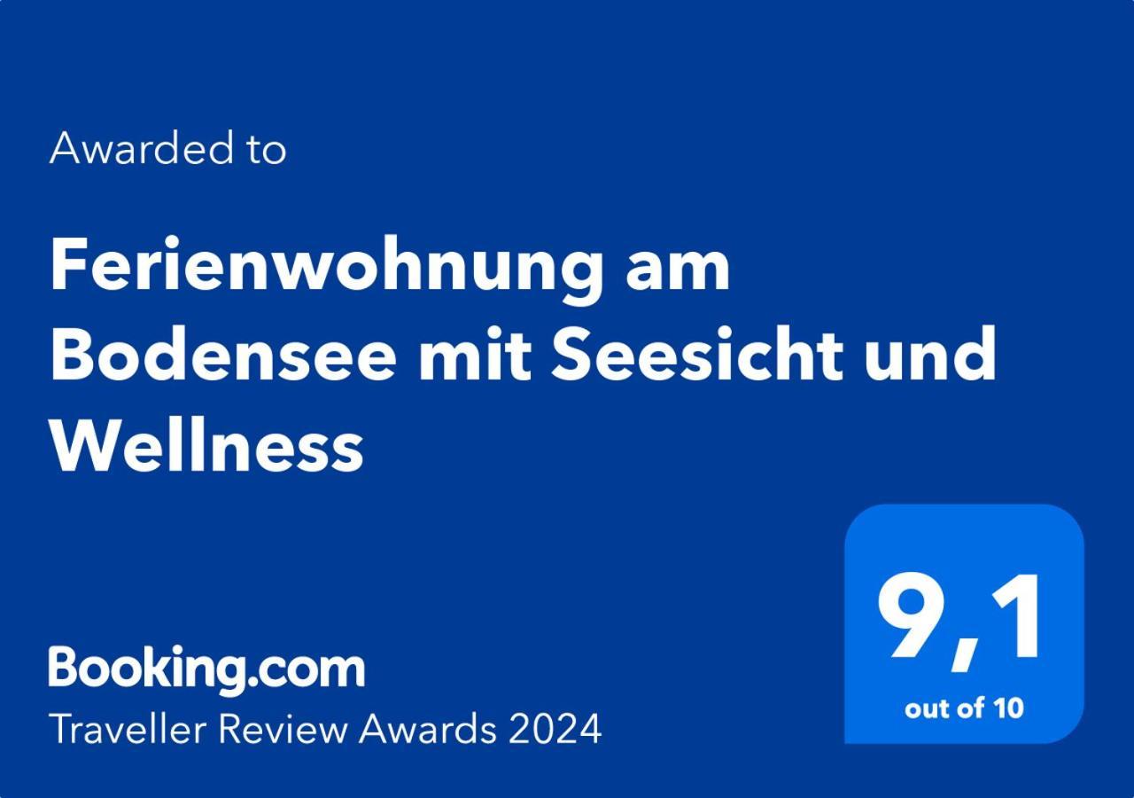 Ferienwohnung Am Bodensee Mit Seesicht Und Wellness Rorschacherberg Bagian luar foto